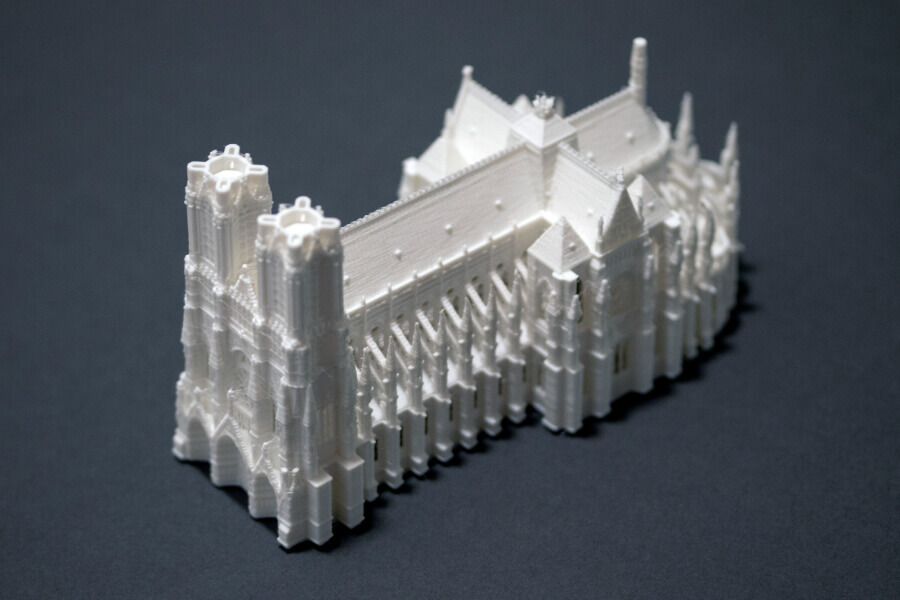 Catedrala Reims Printata 3D