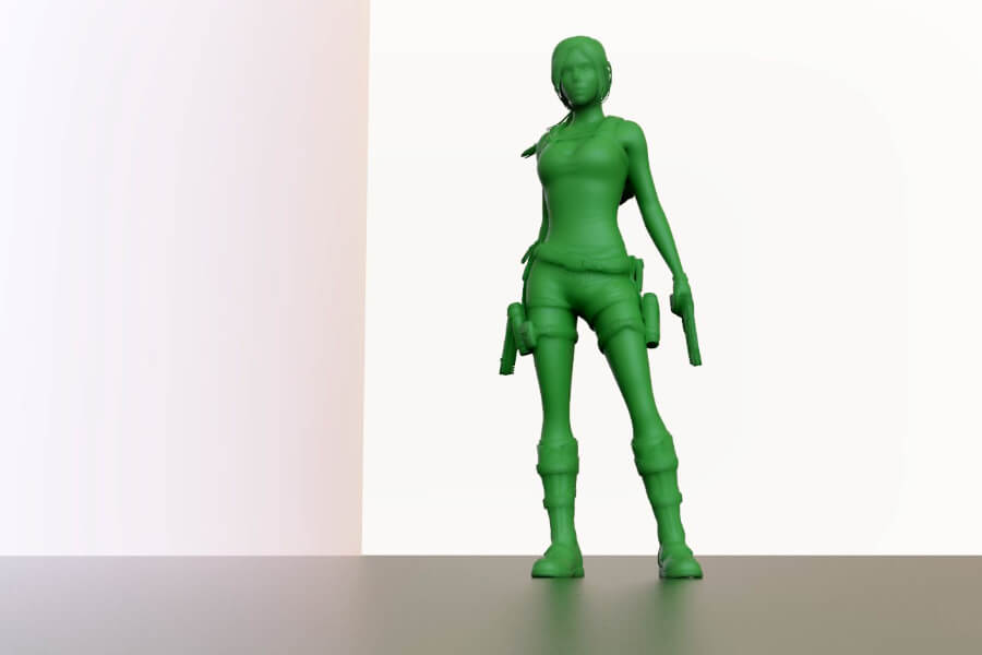 Figurina Lara Croft Tomb Raider Print 3D