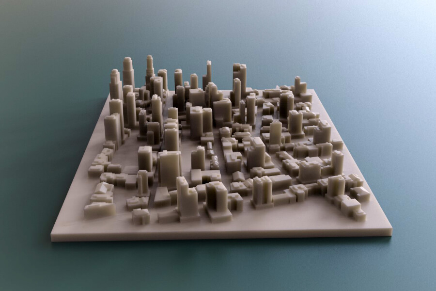 Macheta Urbanistica Printata 3D