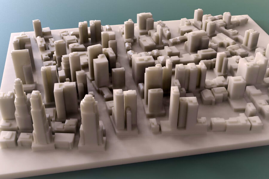 Macheta Urbanistica Realizata la Imprimanta 3d