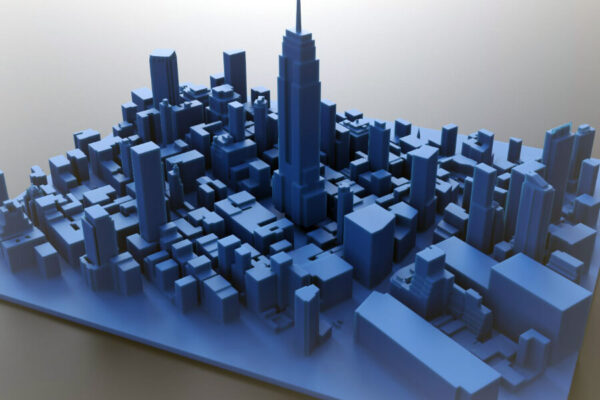 Macheta Zona Urbana Print 3D