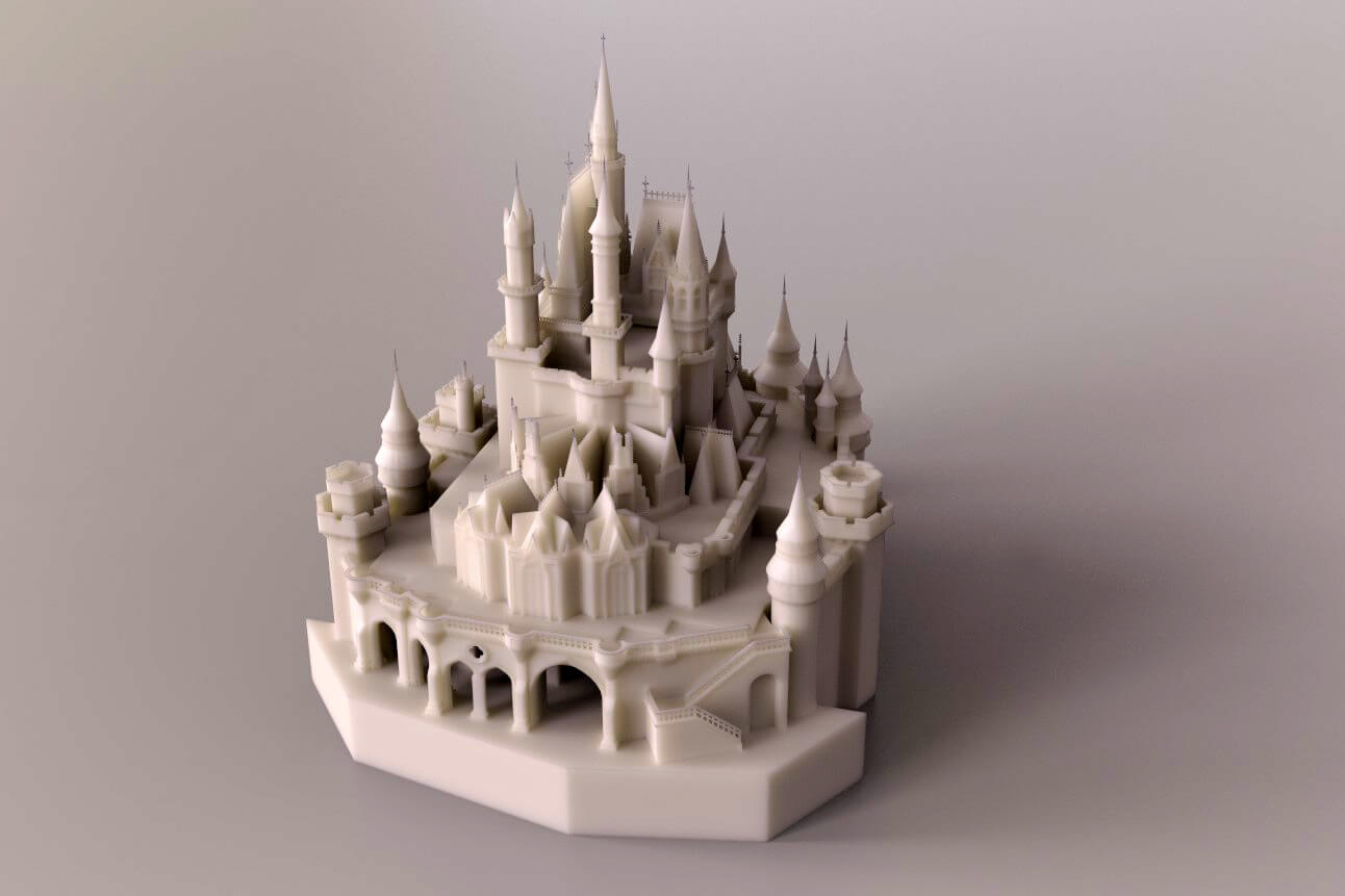 Castelul Disney Print 3d