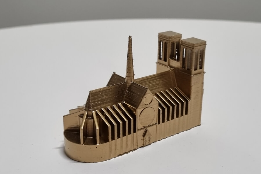 printare 3d Notre Dame