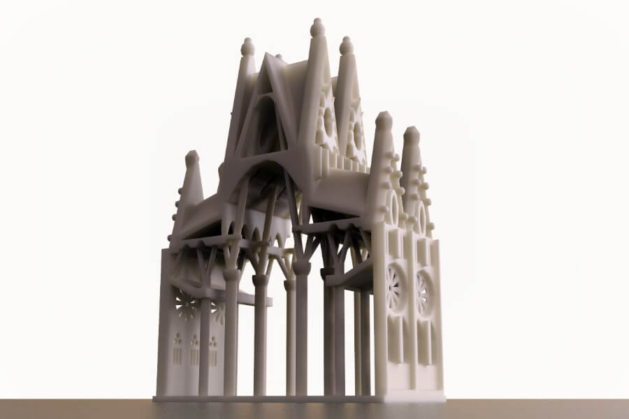 Sectiune de Detaliu Sagrada Familia